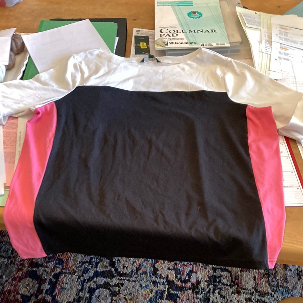 Never worn boat neck shirt